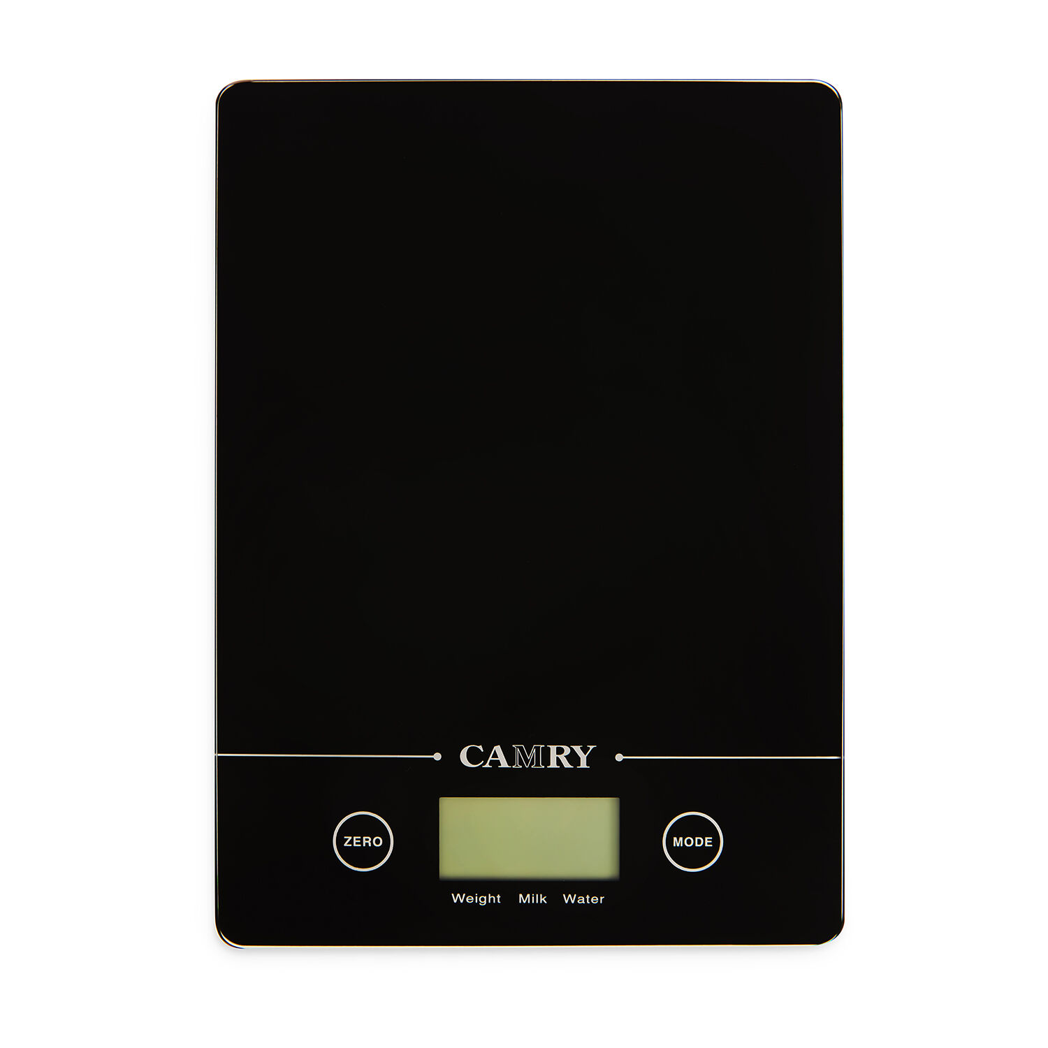 Camry Black Rectangular Digital Kitchen Scale