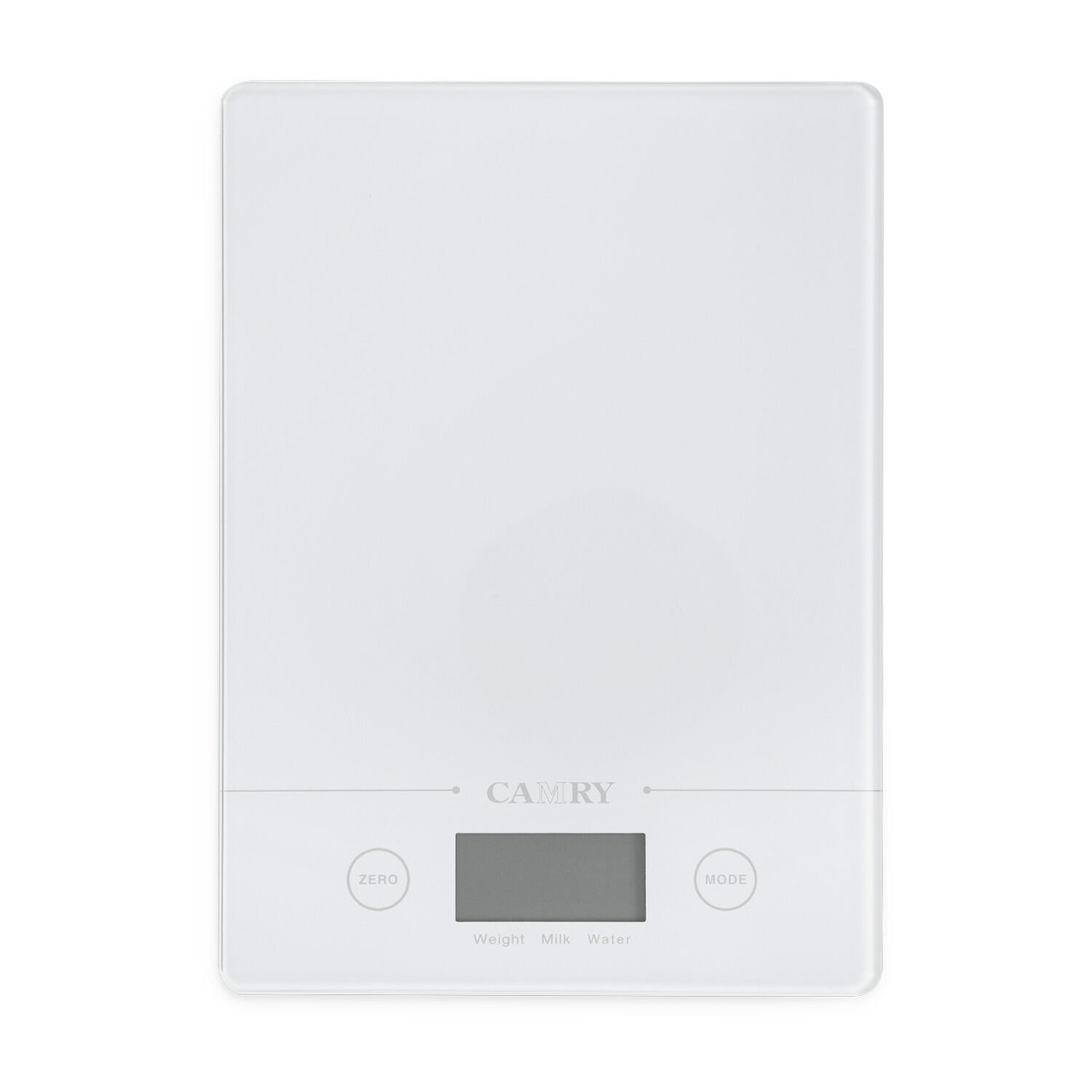 Camry White Rectangular Digital Kitchen Scale