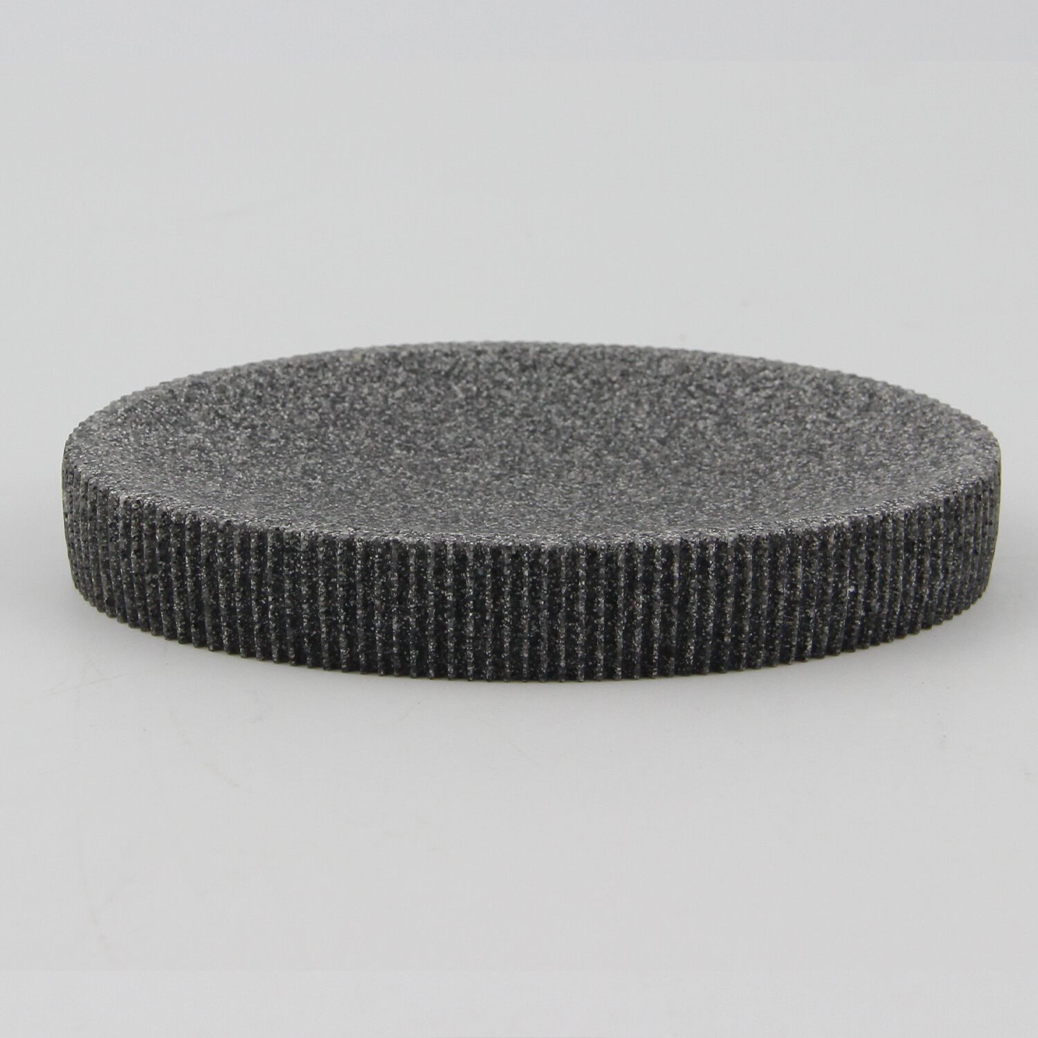 CAPRI SOAP DISH Charcoal