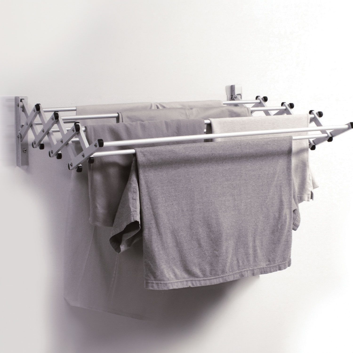 Carina & Co Wall Mounted Aluminium Airer