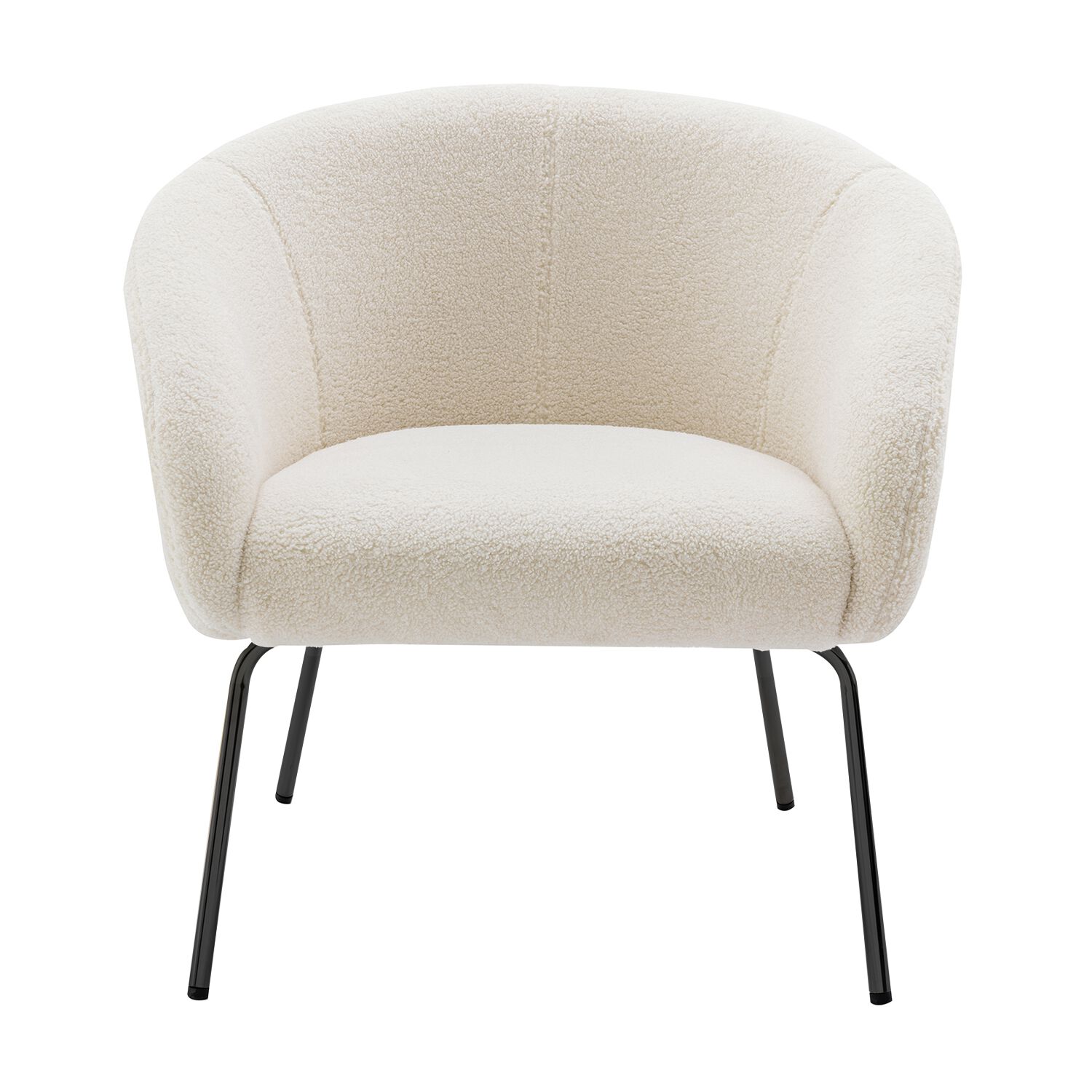 Carrie Cream Boucle Chair