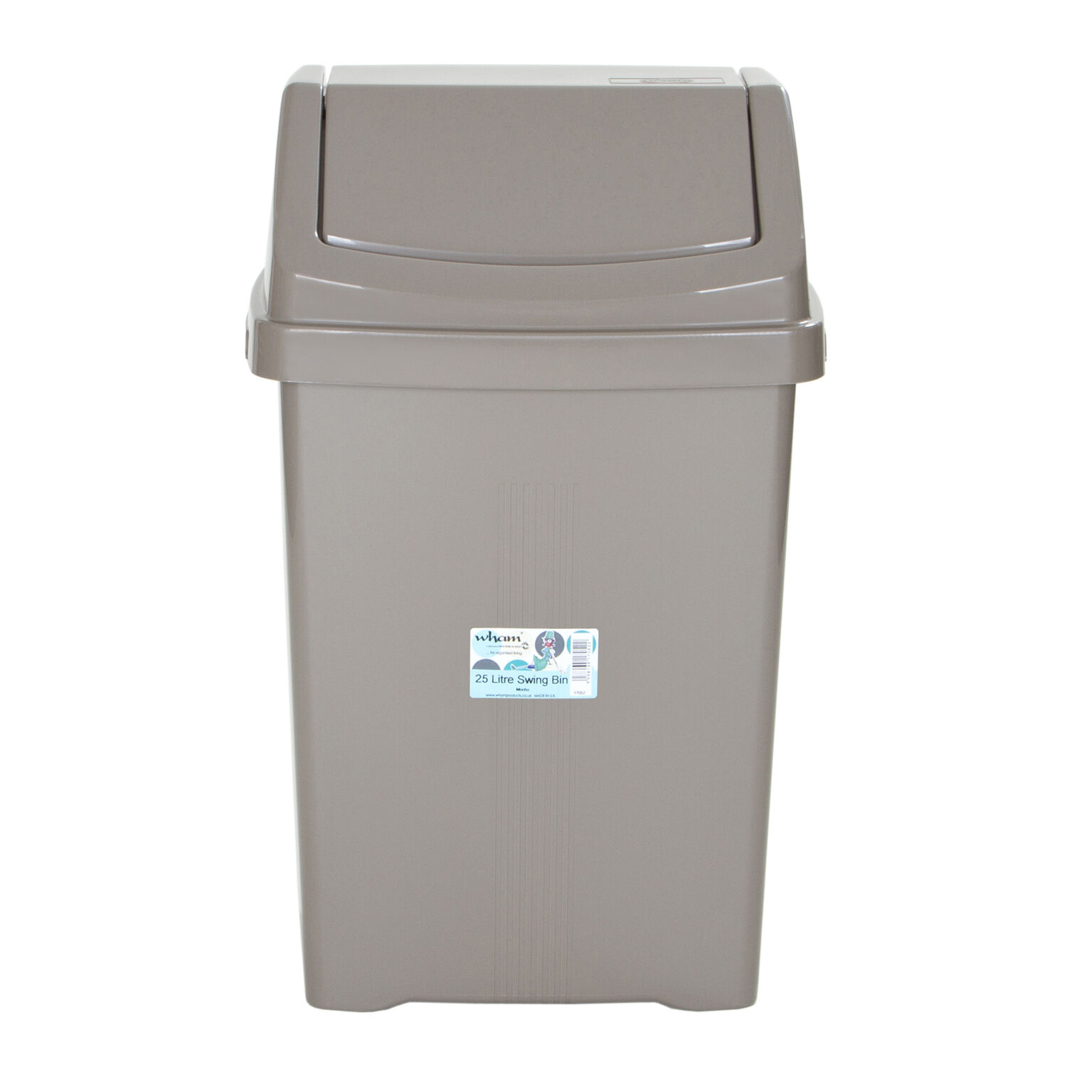 Casa Swing Bin Mocha 25 Litre