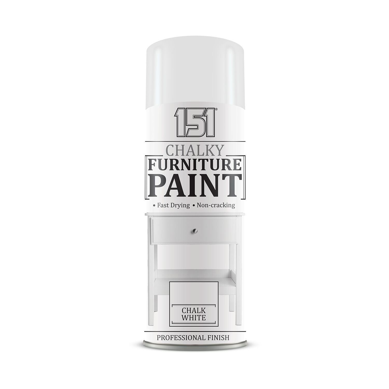 Chalky Finished Furniture Paint Chalk White