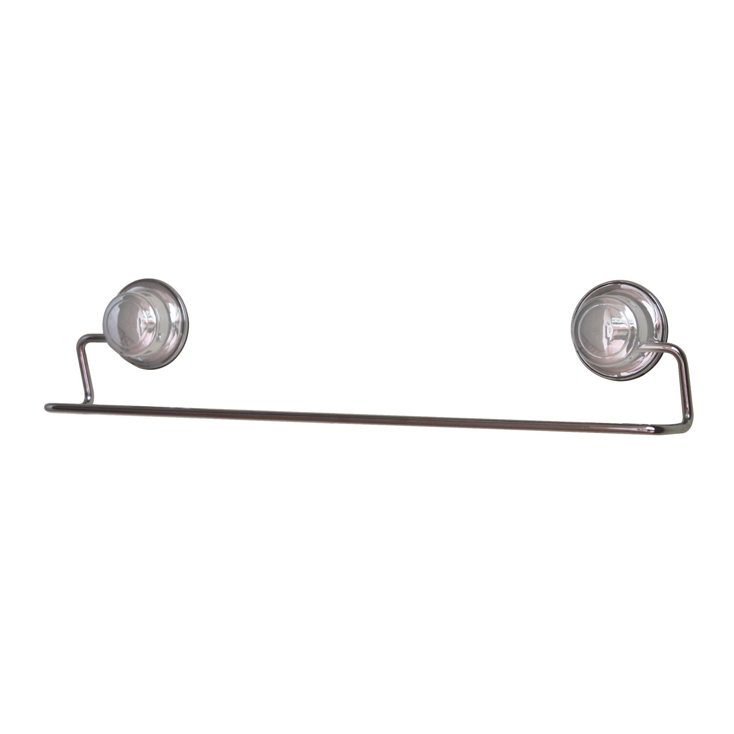 Chrome Towel Bar with Suction Fix
