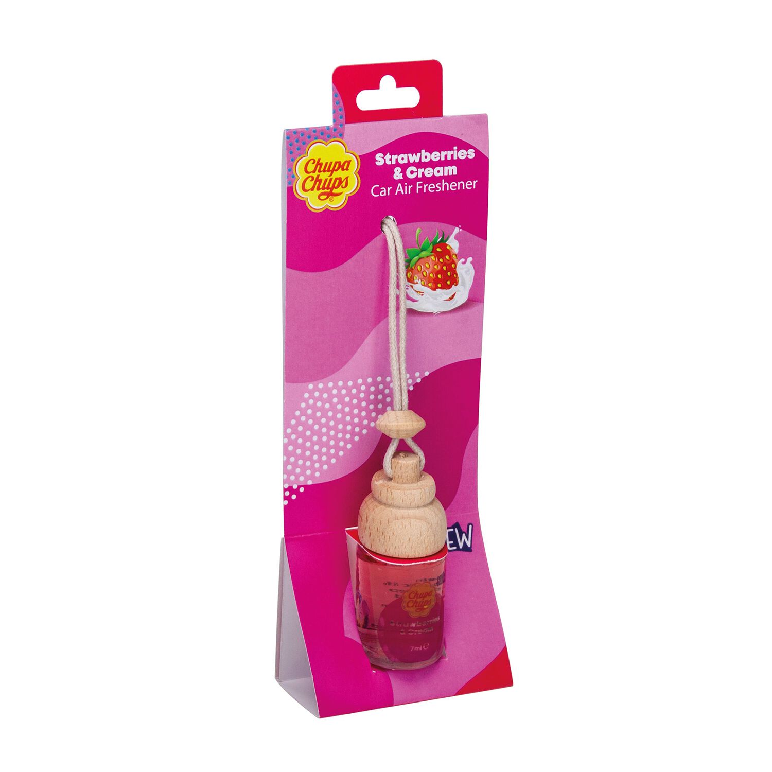 ChupaChups Car Air Freshener - Strawberry & Cream