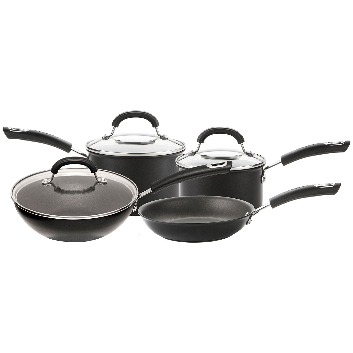 Circulon Total Hard Anodised 4 Piece Cookware Set