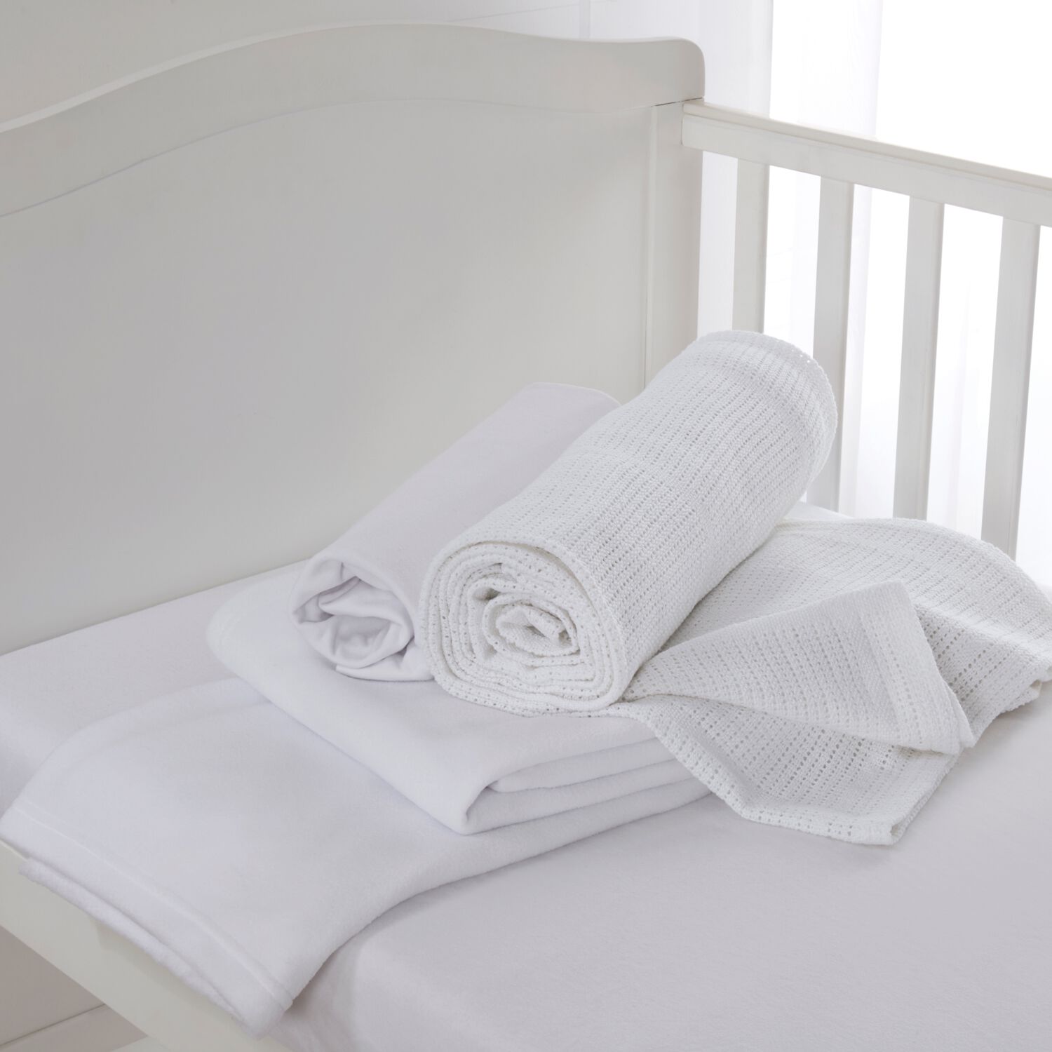 Clair De Lune Cot Bed Starter Set - 4 Piece