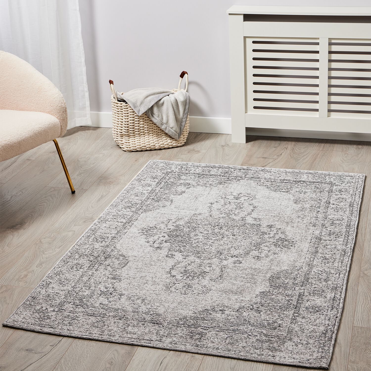 CLERMONT GREY 120x170cm Rug 26B