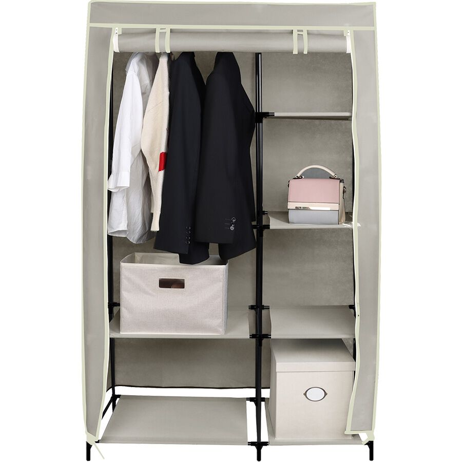 Clever Clothes Wardrobe - Grey