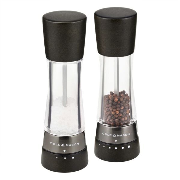 Cole & Mason Derwent Black Wood Salt & Pepper Mill
