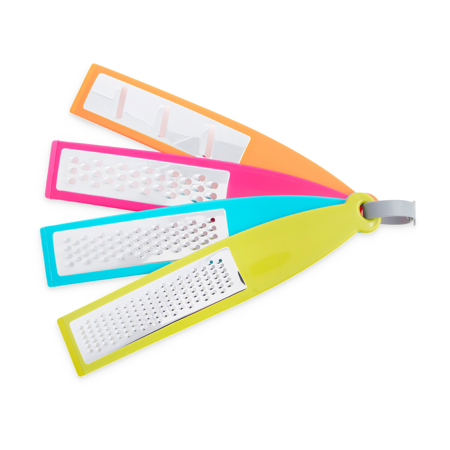 Coloured Graters 4 Pk