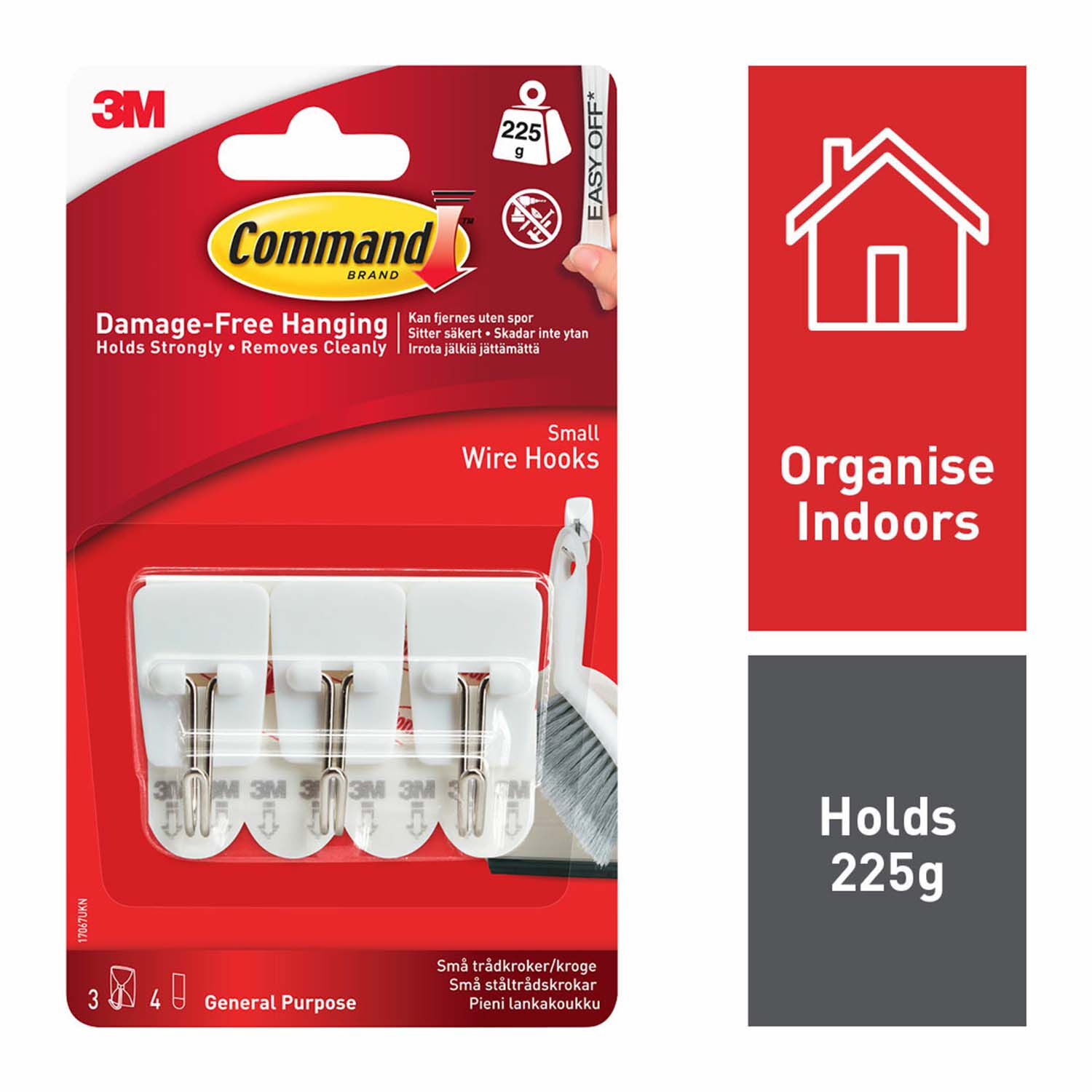 Command 3Pk Small Wire Hooks
