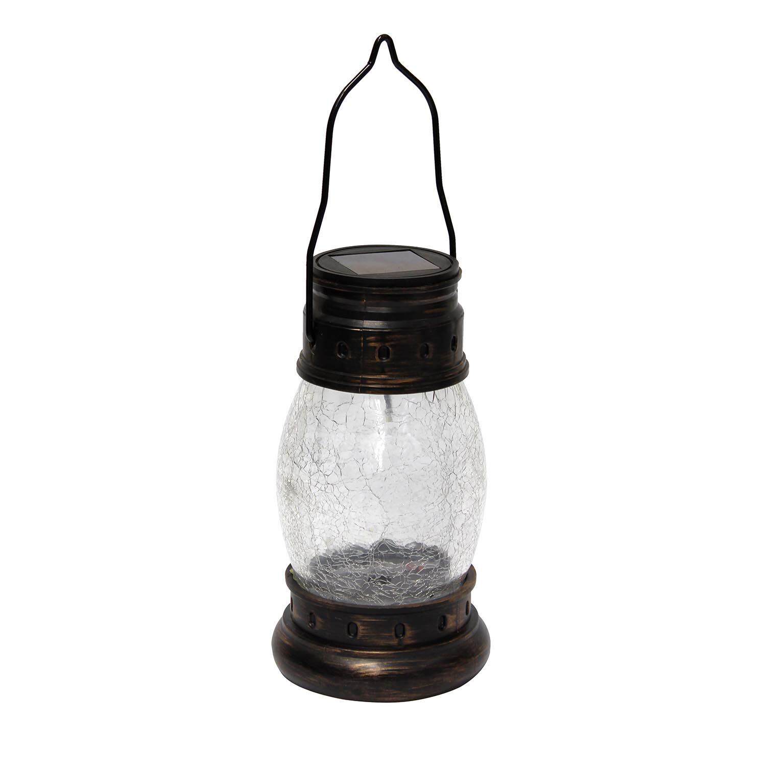 Crackle Lantern Solar Light