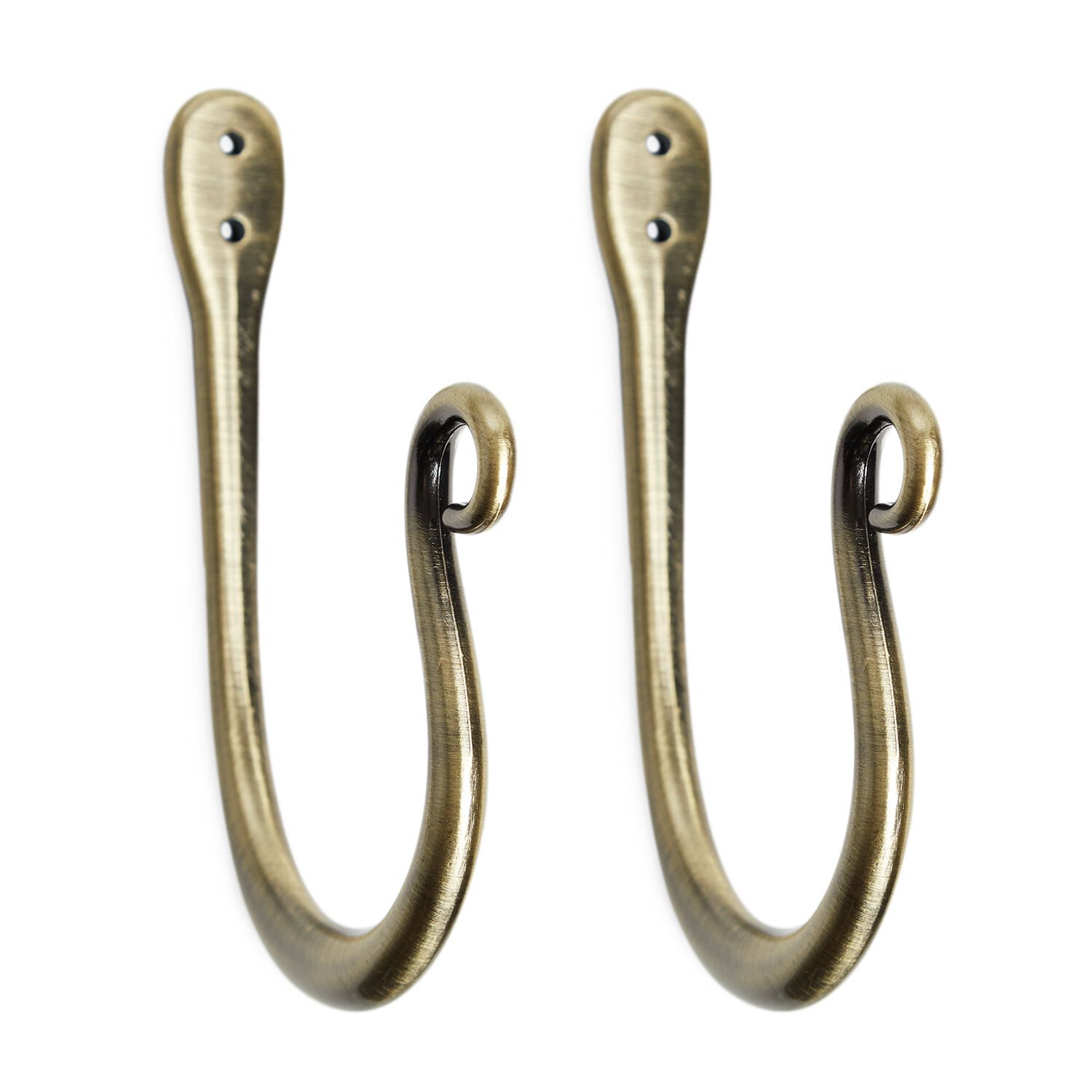HOOK HOLDBACK Antique Brass