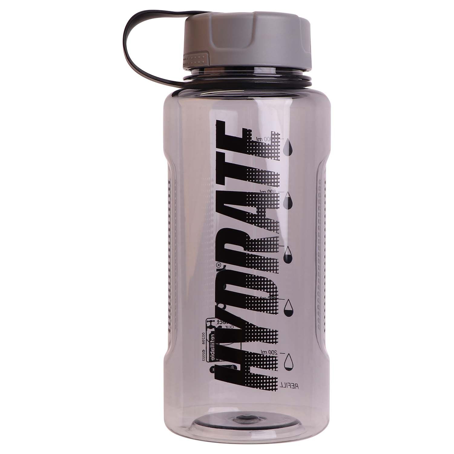 Decor Dehydrate 1.2L Black Tritan Bottle