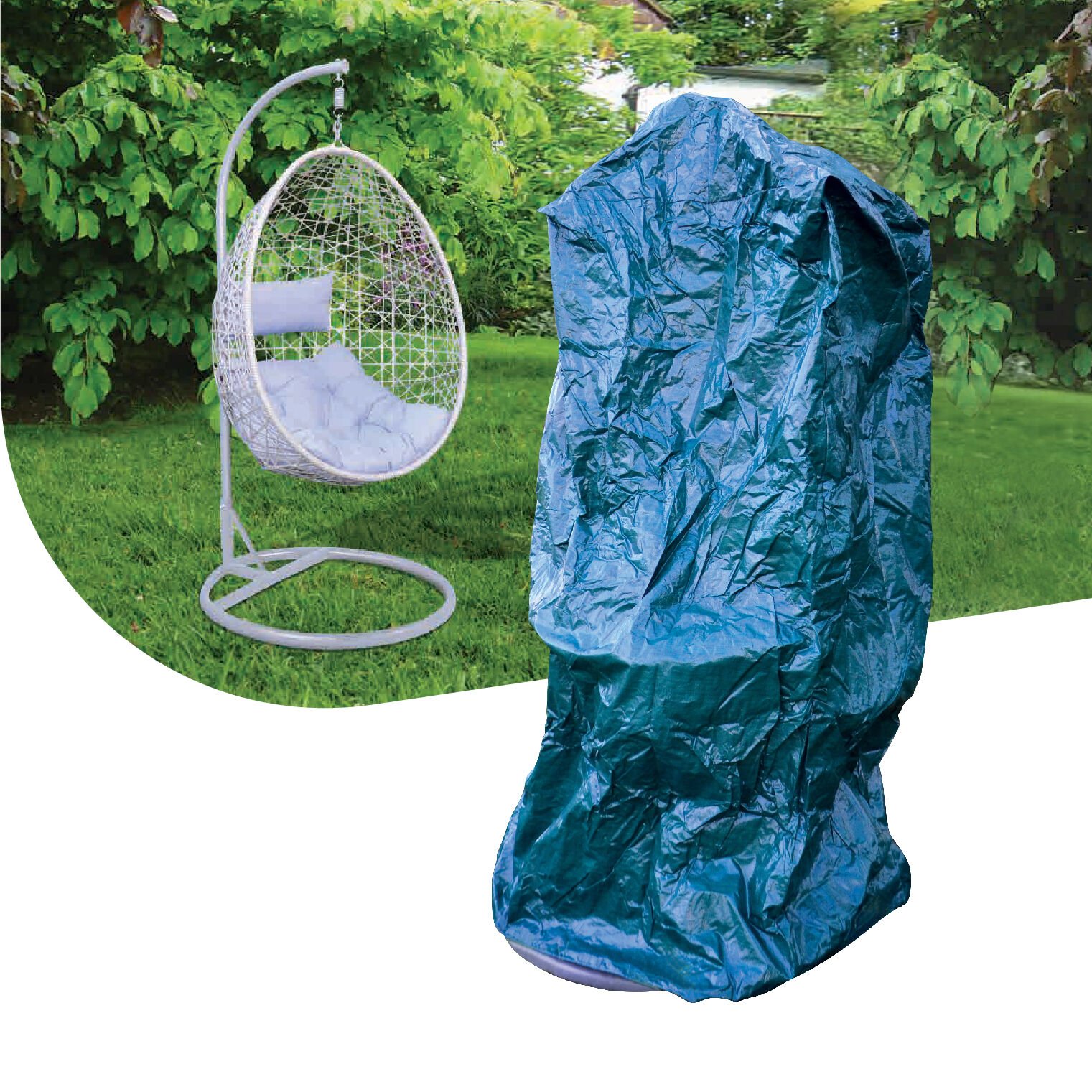 Deluxe Egg Swing Chair Cover 380GSM