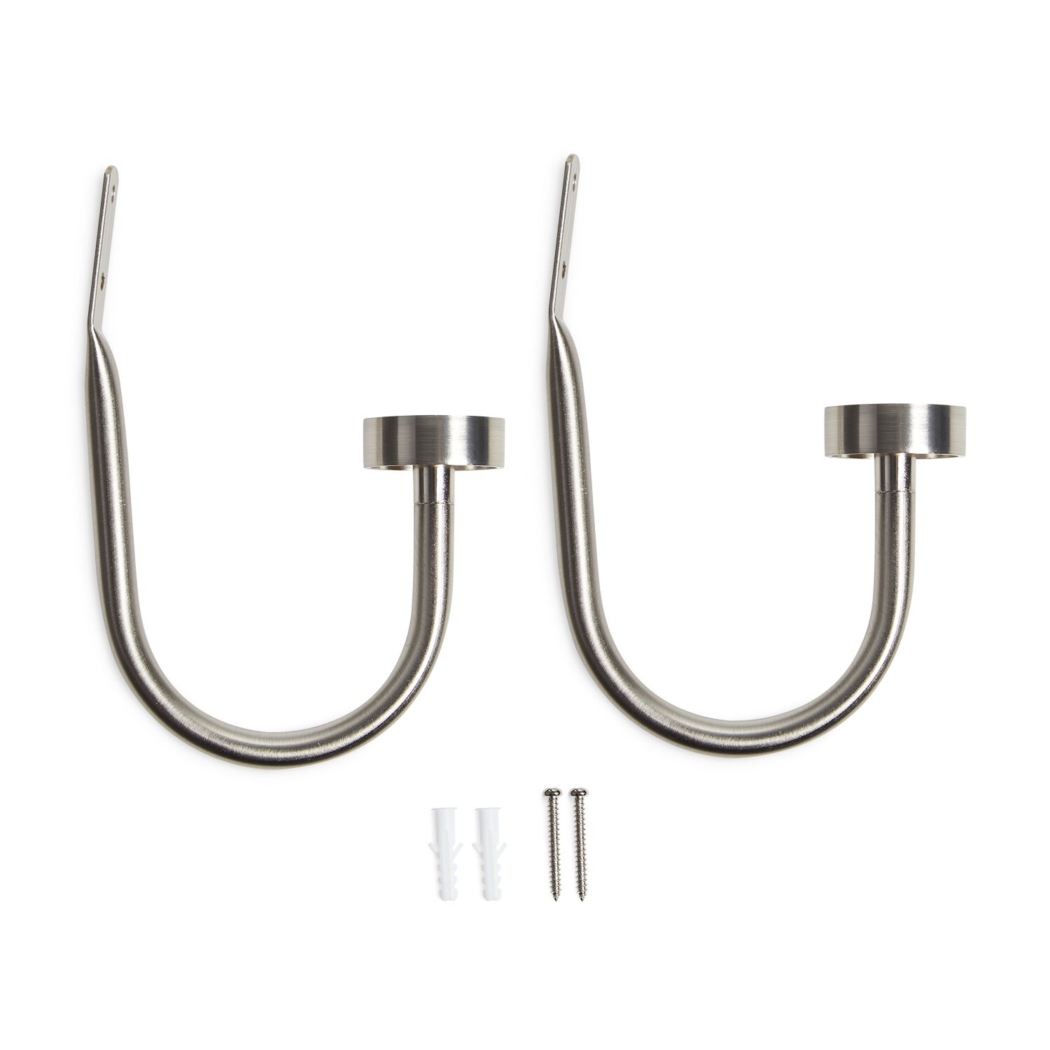 DISC HOLDBACK Brushed Nickel