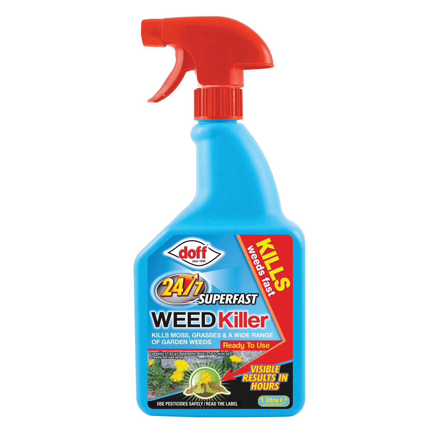 Doff 1L 24/7 Superfast Weed Killer 1 Litre