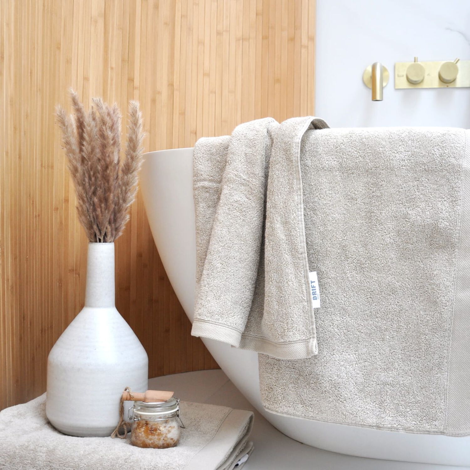 ABODE ECO NATURAL Bath Towel