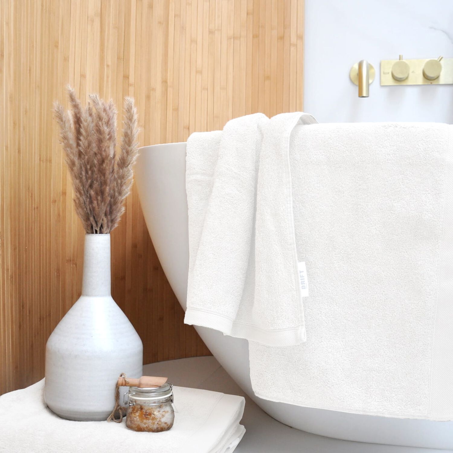 ABODE ECO WHITE Bath Towel