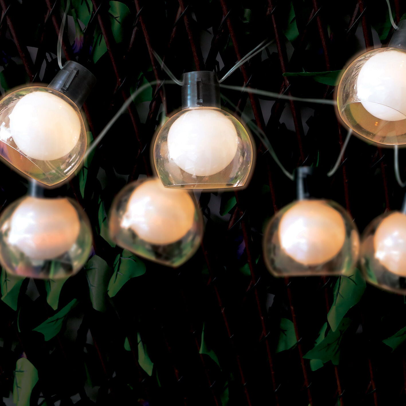 Dual Function Solar Bulb String Lights 2m