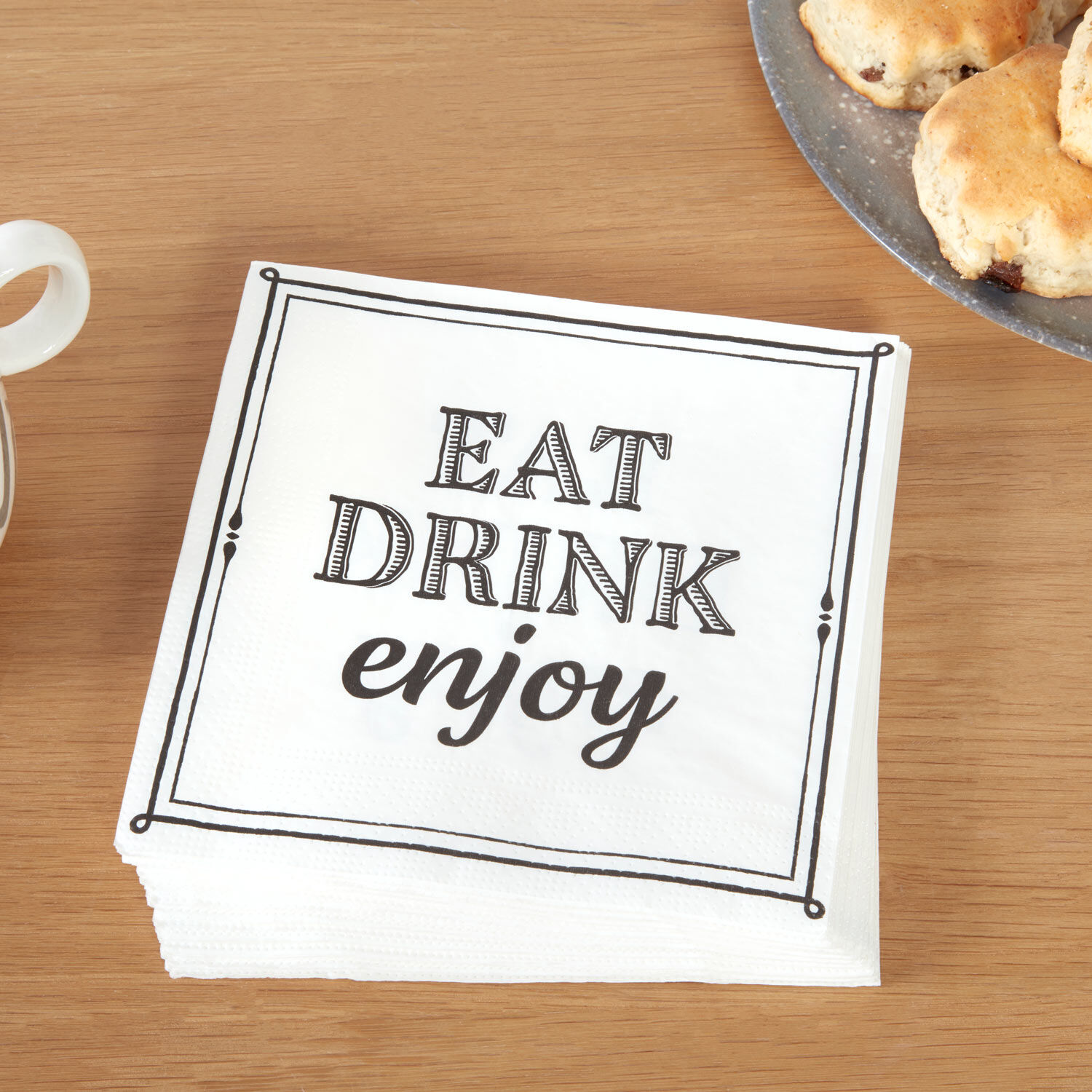 Eat Drink Enjoy Napkins - 20 pack