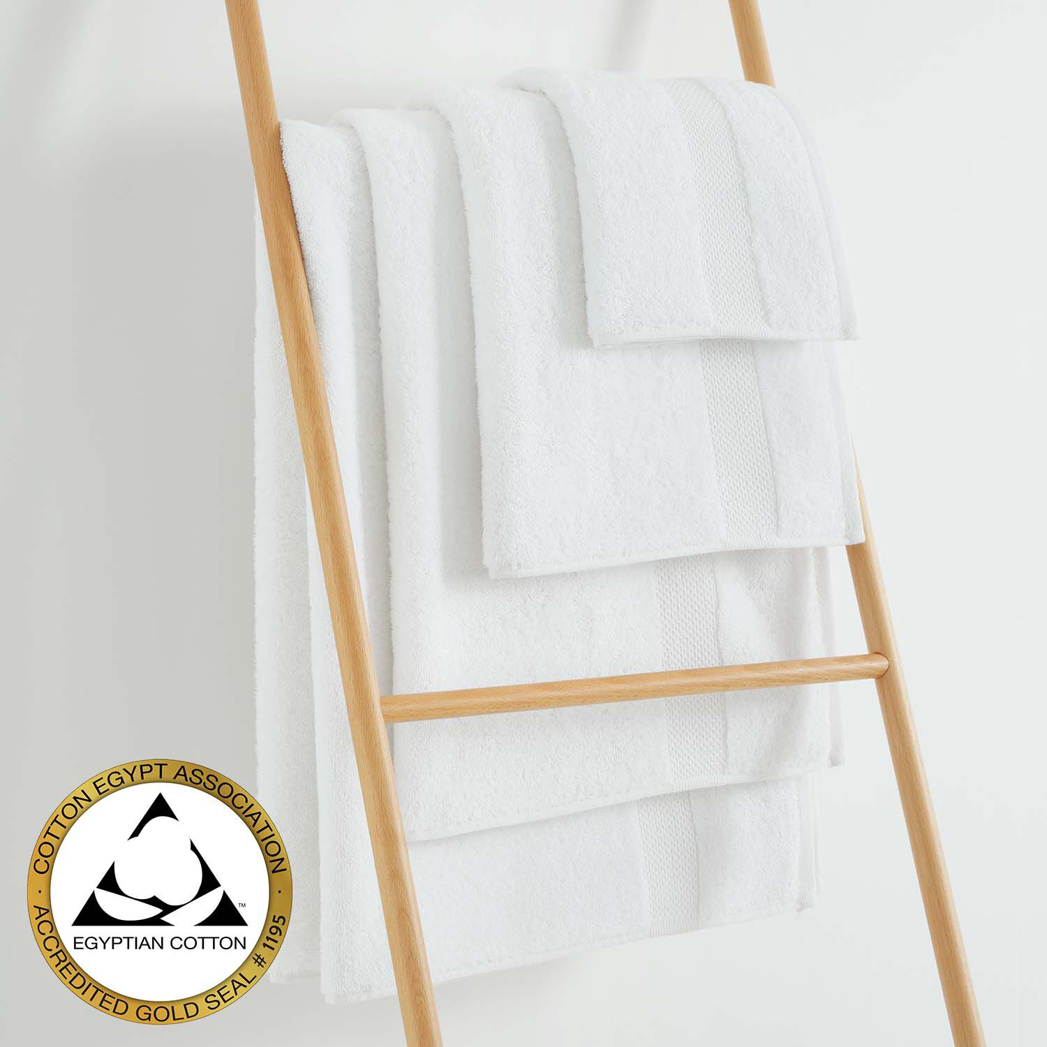 EGYPTIAN COTTON WHITE Bath Sheet