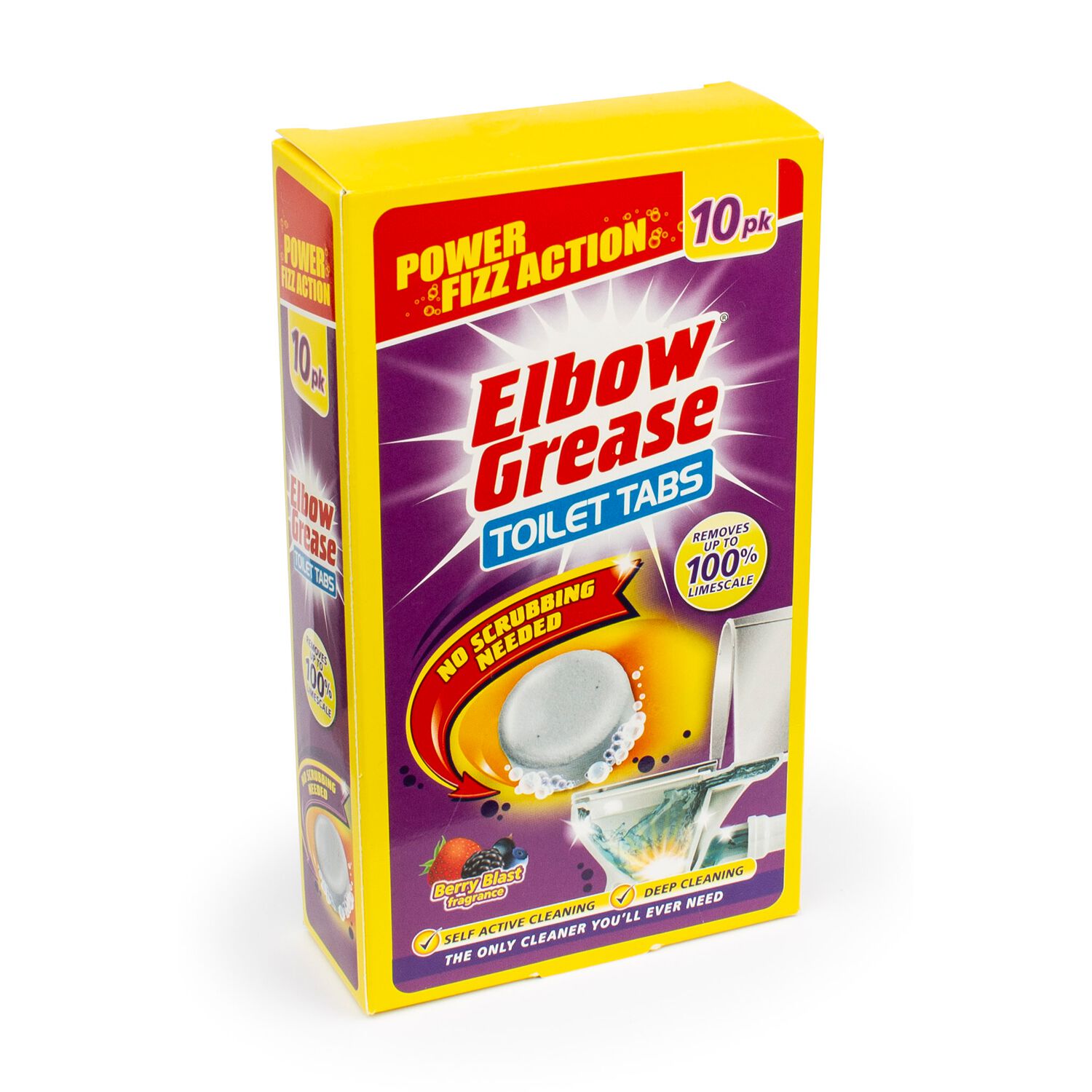 Elbow Grease 10 Toilet Tablets - Berry