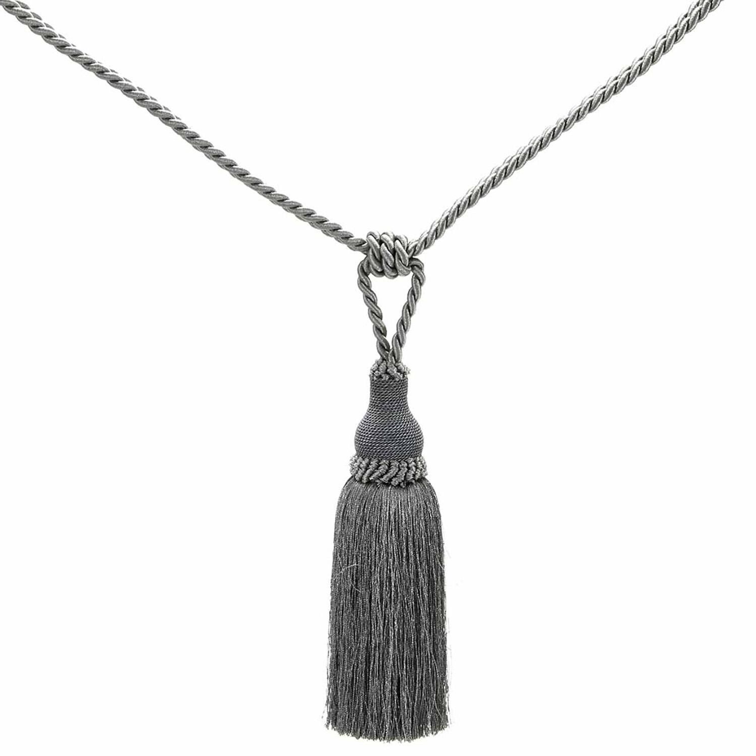 Elegance Medium Rope Charcoal Tieback