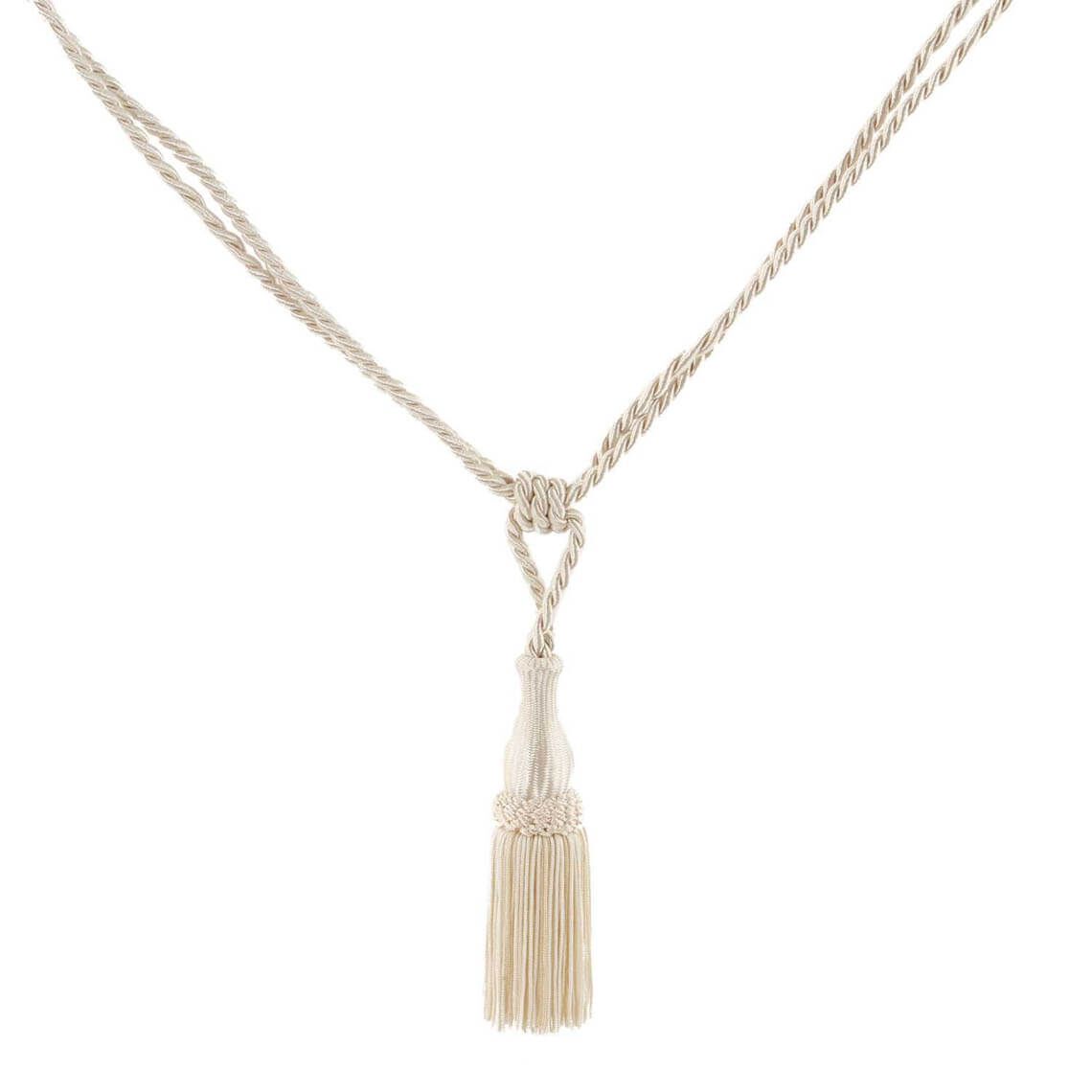 Elegance Small Rope Cream Tieback