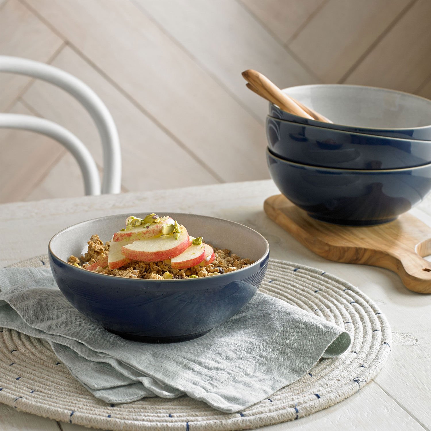 Elements Dark Blue Cereal Bowl