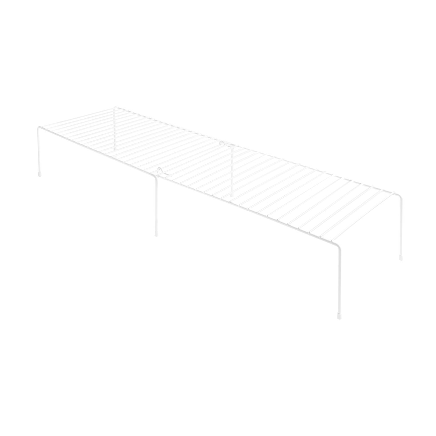 Expanding Cabinet Shelf White