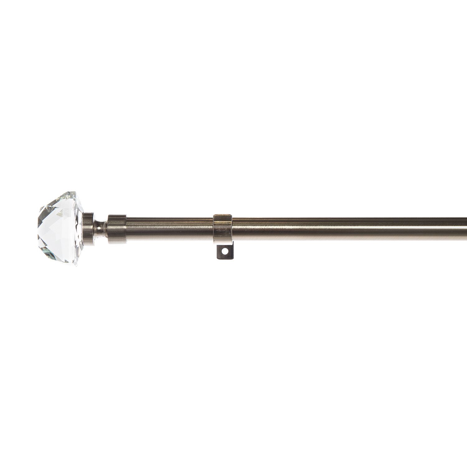 EXTENDABLE DIAMOND 19mm 170-300cm Brushed Nickel