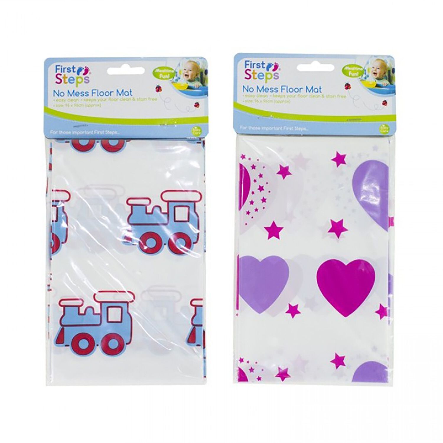 First Steps No Mess Floor Mat - Assorted