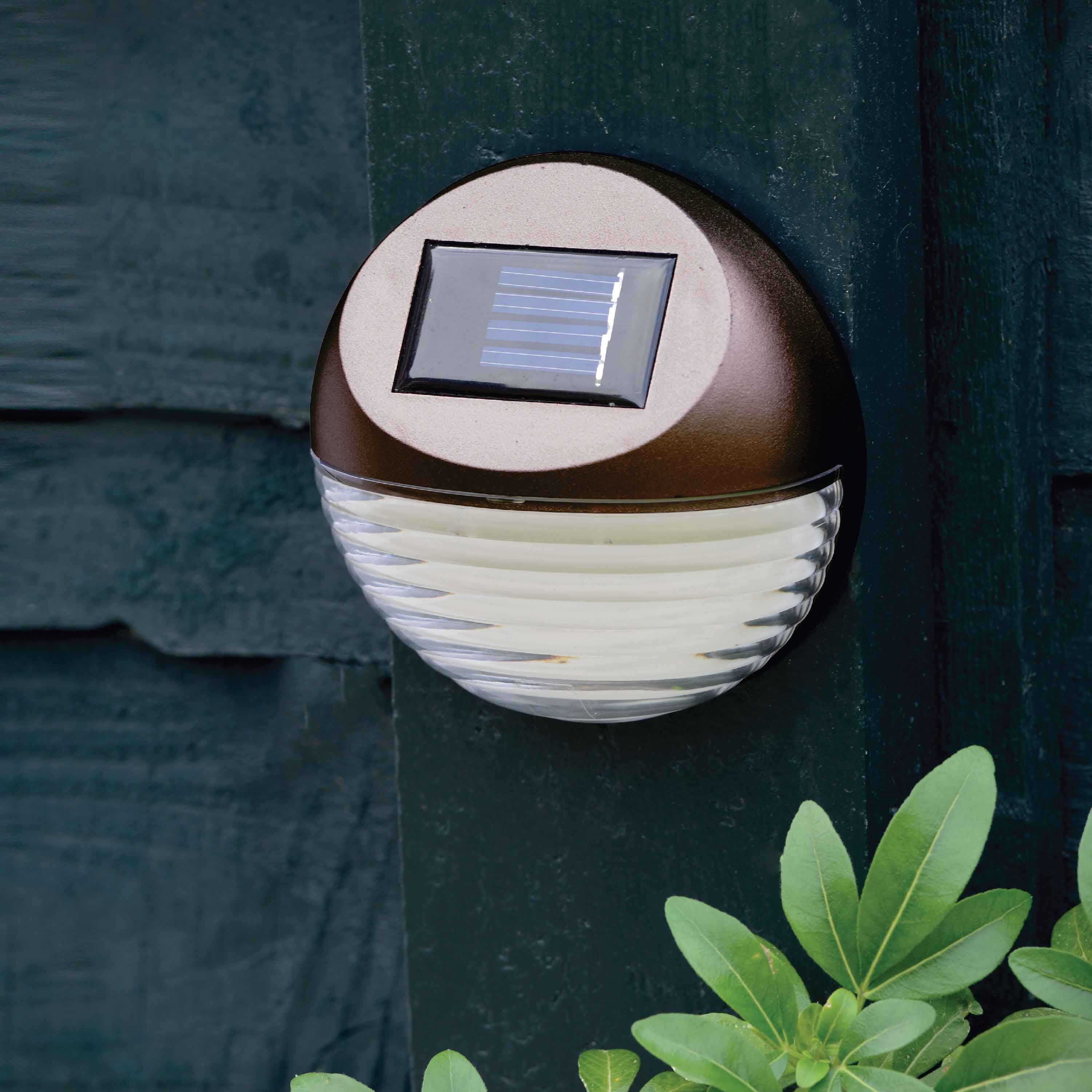 Bronze Fence Solar Light