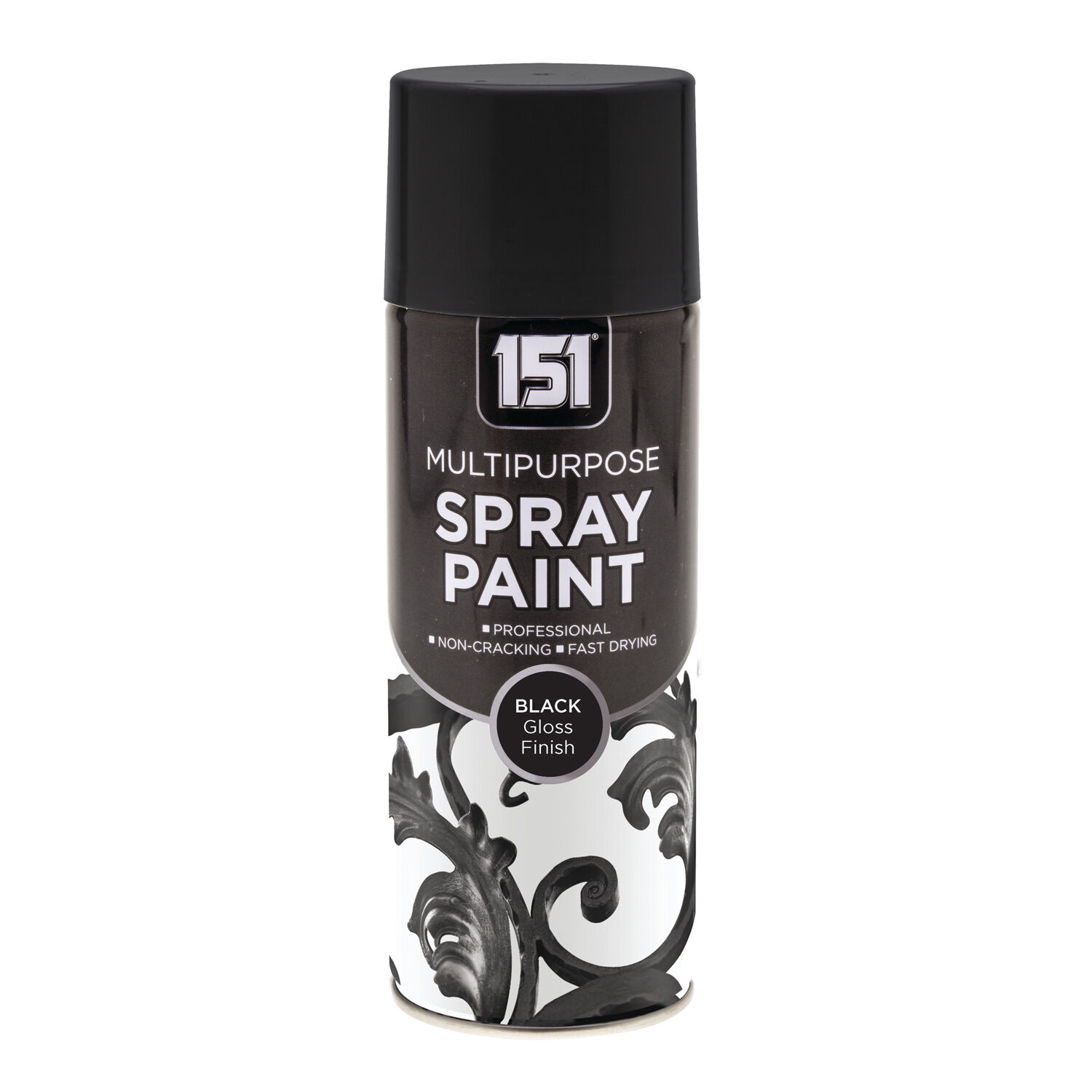 Gloss Black Spray Paint 400ml