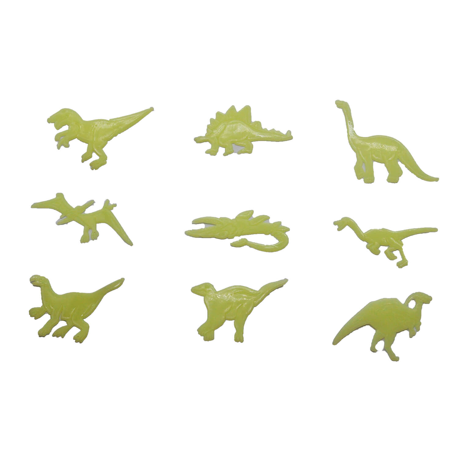 Glow In The Dark Dinosaur Stick-Ons