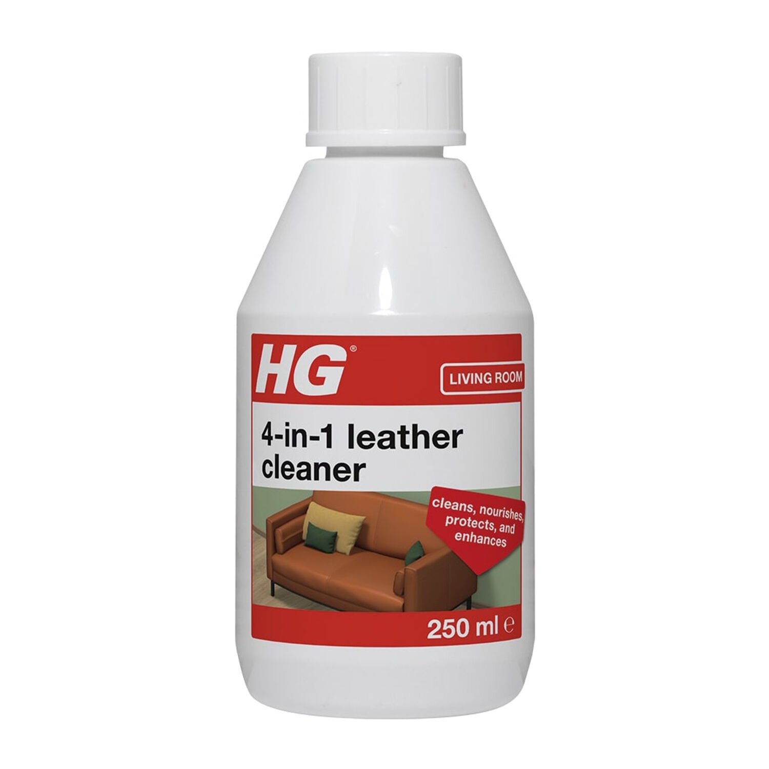 HG 4 in 1 Leather Cleaner 250ml