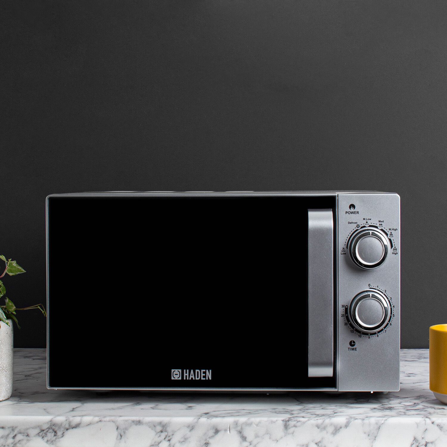 Haden 700W Chester Silver 20L Microwave