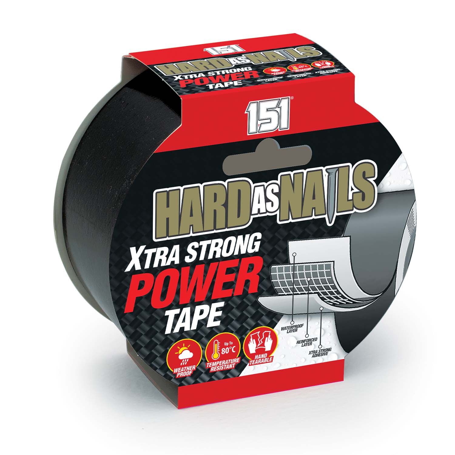 Hard As Nails Extra Strong Power Tape