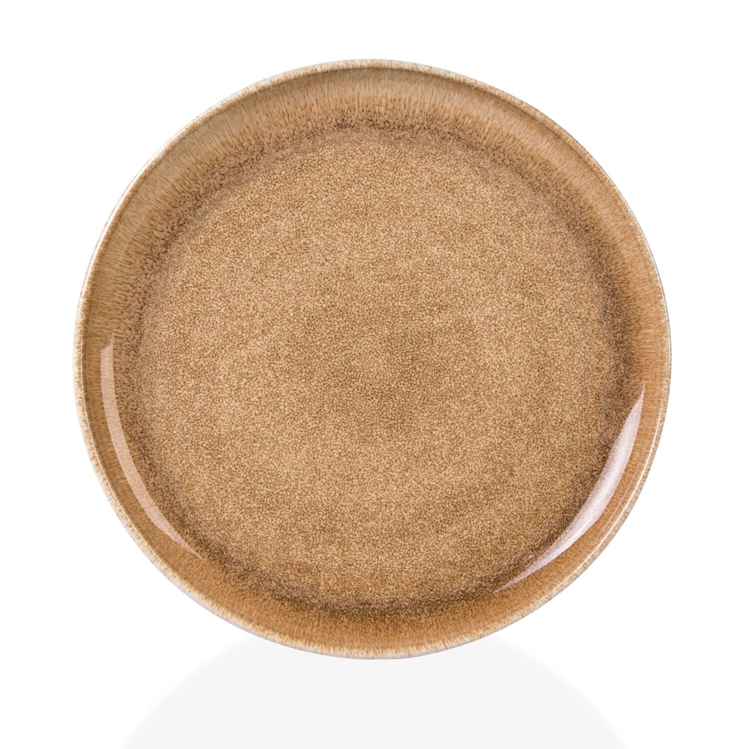 Heritage Textured Camel Dinner Plate