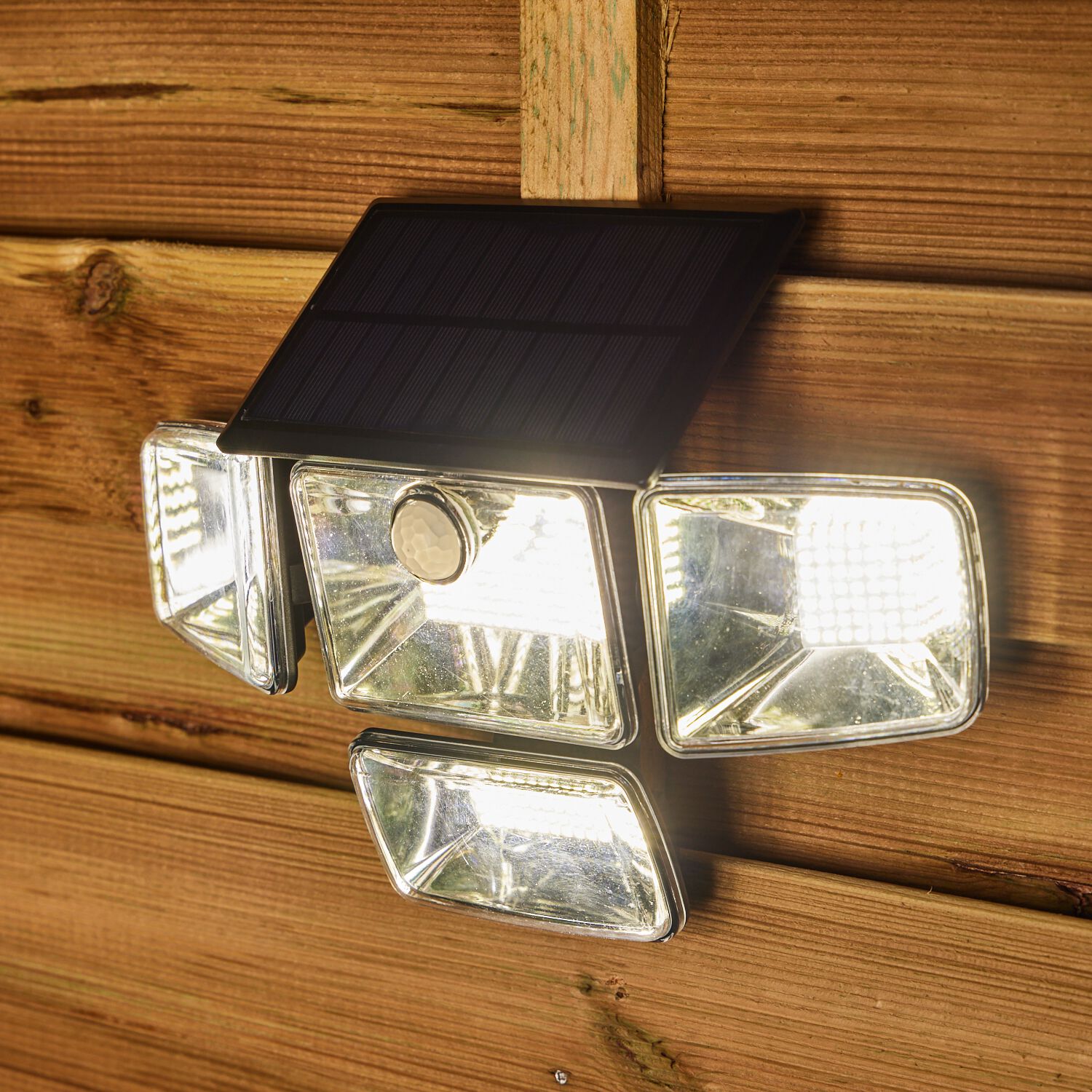 High Light Solar Security Sensor Light