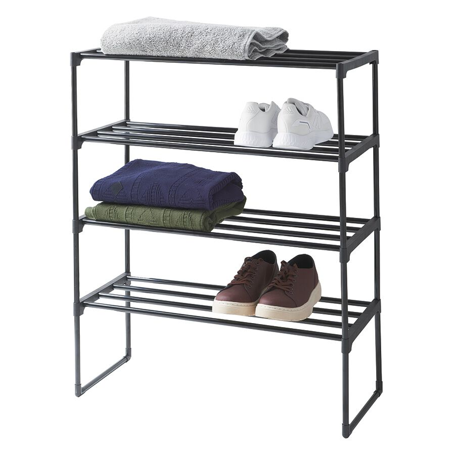 Home Essentials 4 Tier Storage Shelving