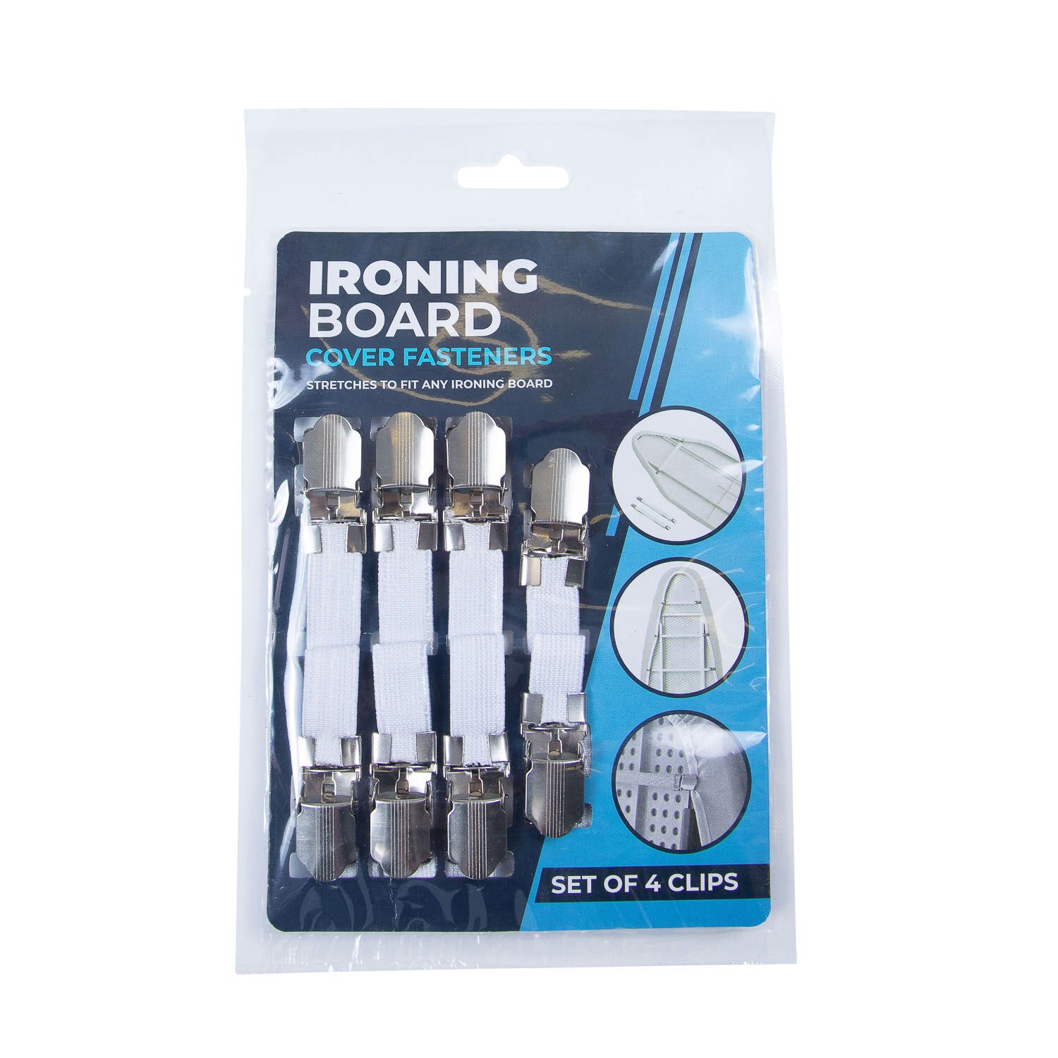 Iron Board Clips - Set of 4