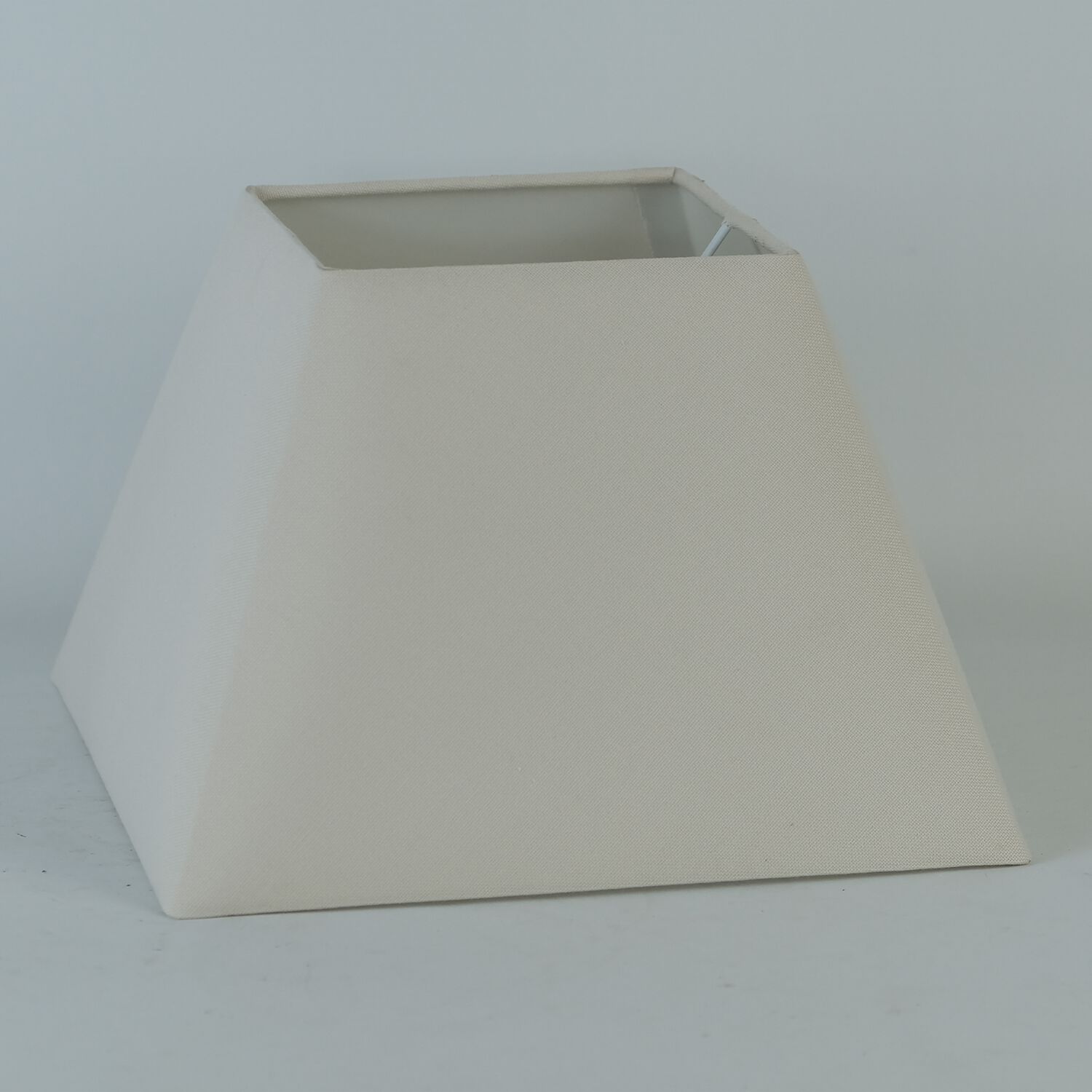 Ivory Linen Square Lamp Shade - 10"
