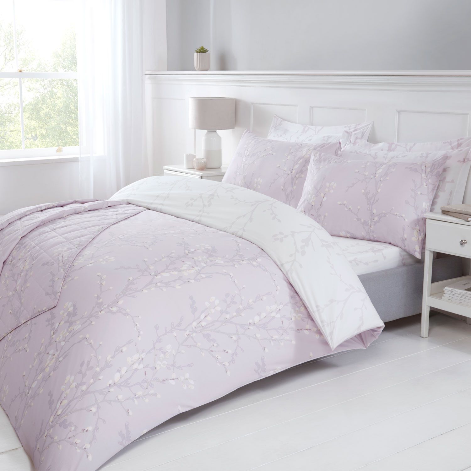 SUPER KING SIZE DUVET COVER Jess Lilac