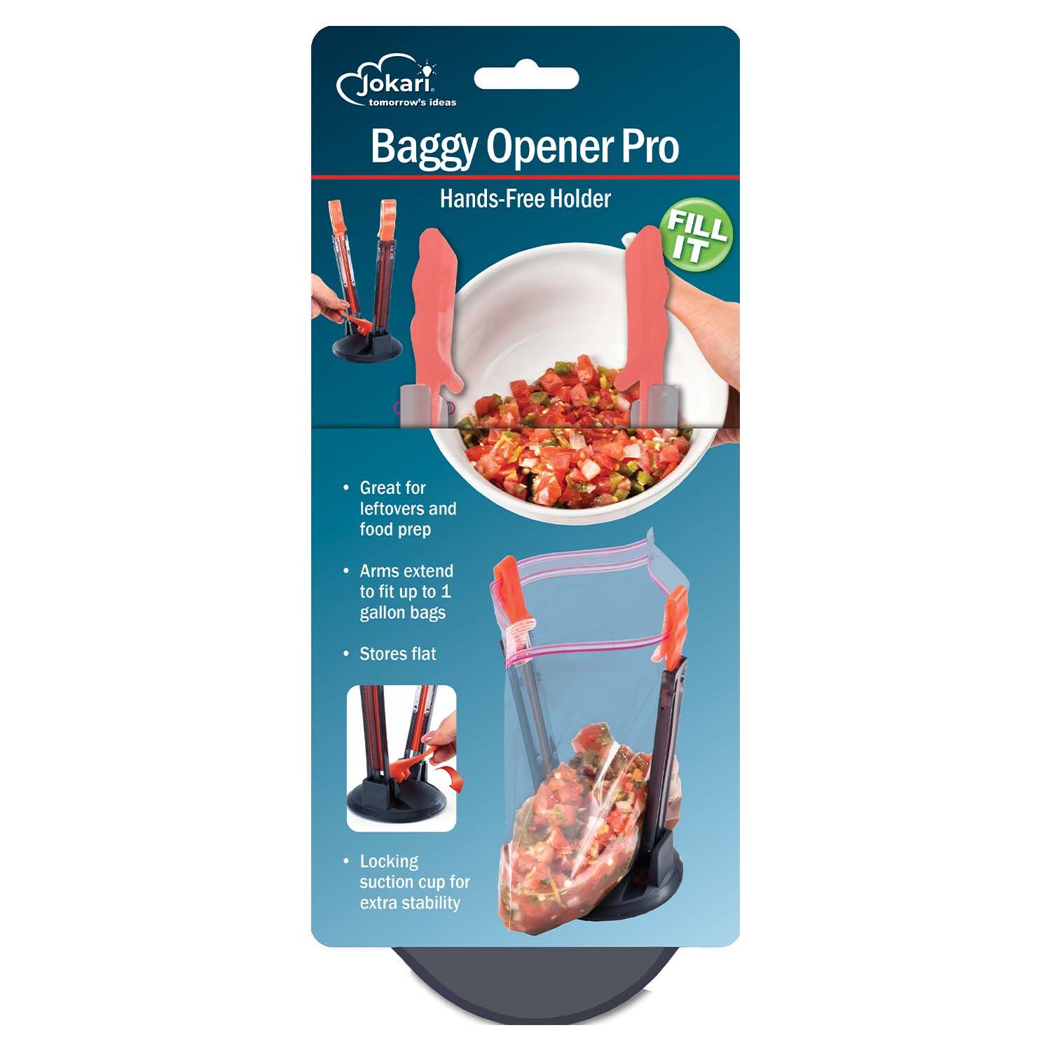 Jokari Hands-Free Bag Opener Pro