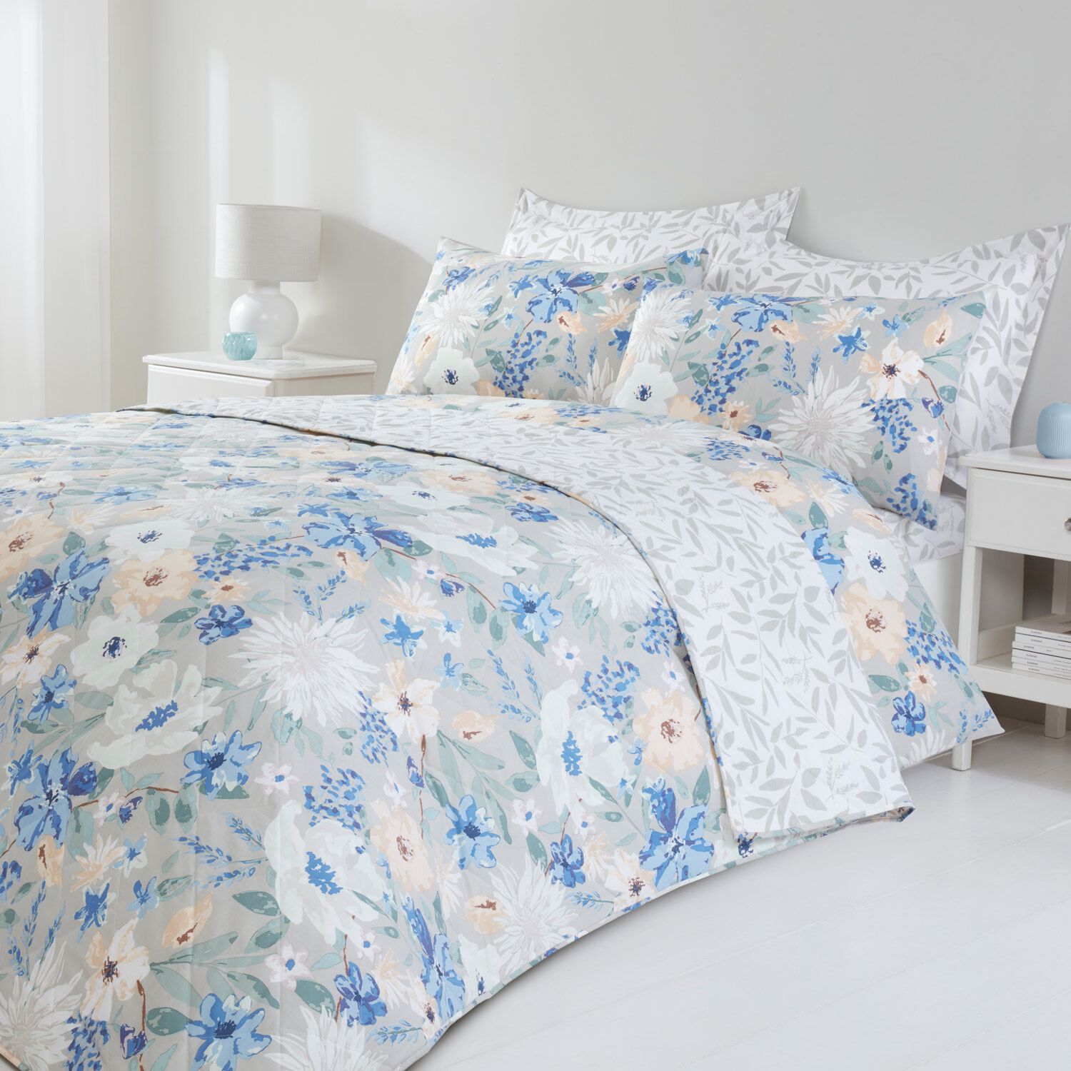 Joleen Bedspread 200cm x 220cm - Blue