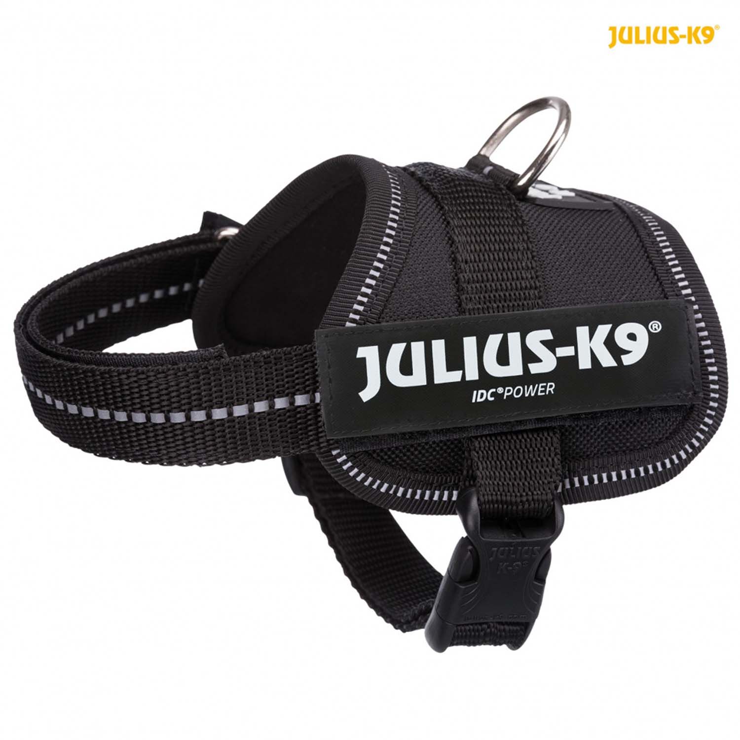 Julius K9 Harness BLACK SMALL 51-67cm