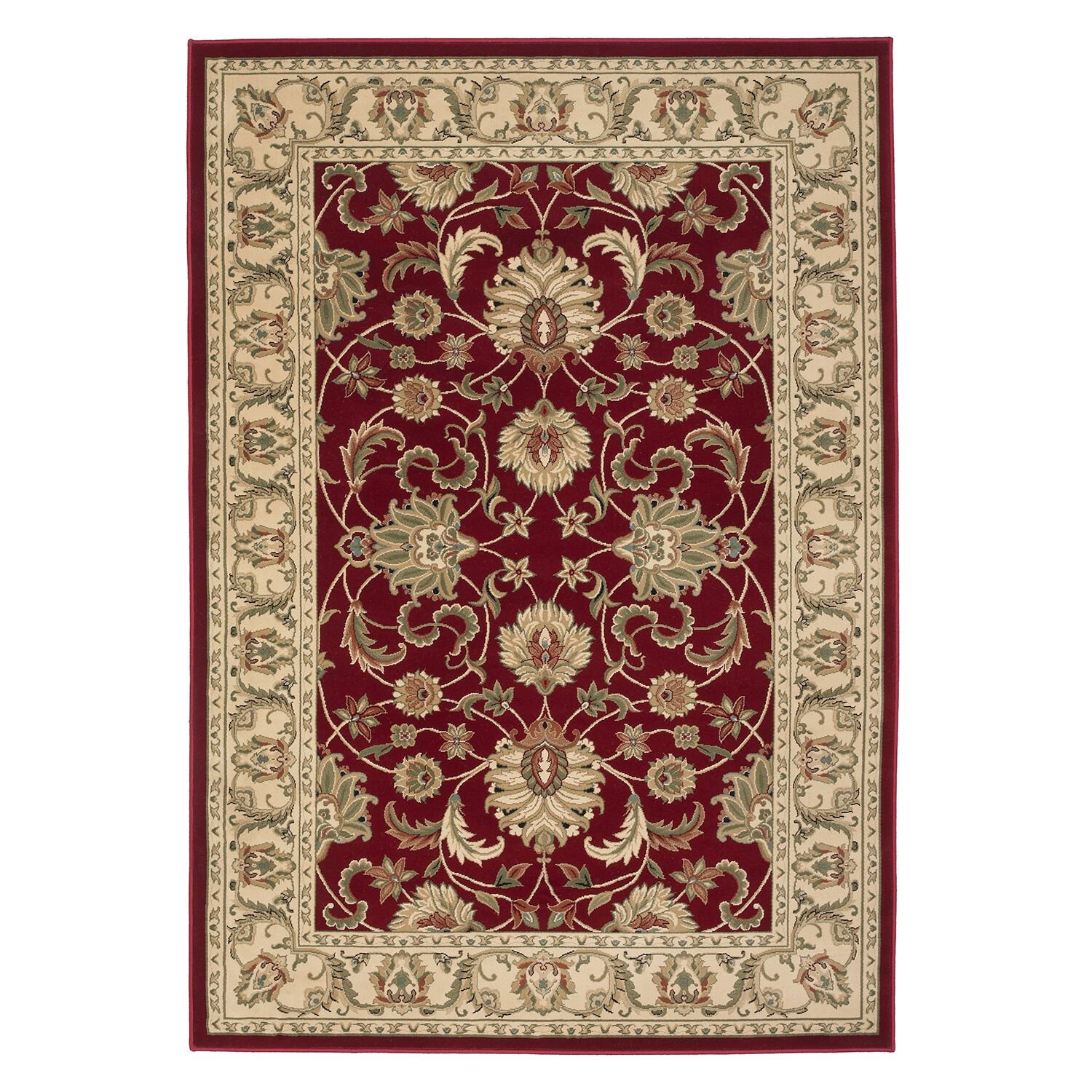 KENDRA RED/CREAM 120x170cm Rug